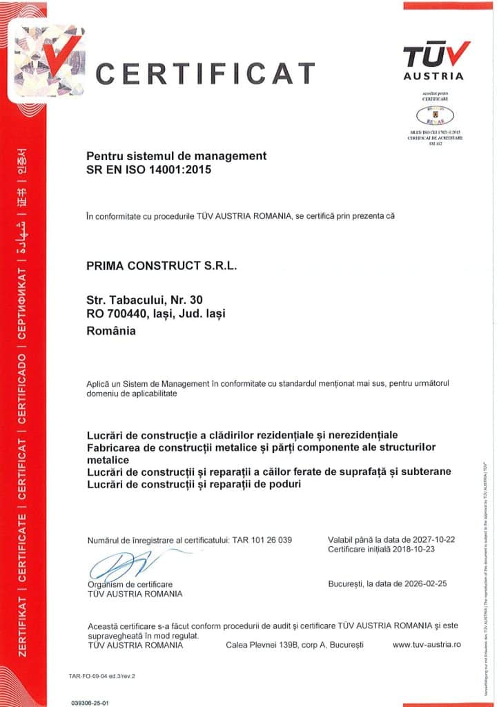 Pentru sistemul de Management