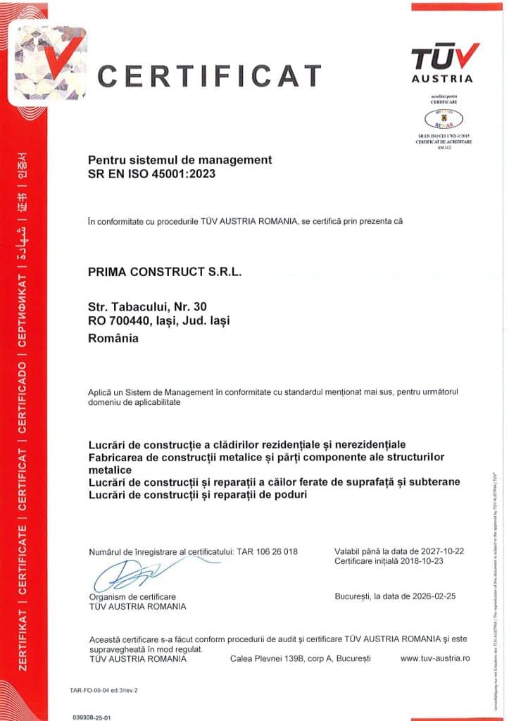 Pentru sistemul de Management